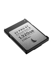 Angelbird 1320 GB AV Pro CFexpress XT MK2 Type B Memory Card, Grey