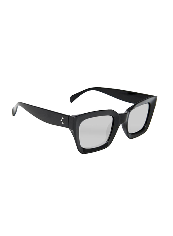 Ocean Full Rim Rectangular Glasses Osaka Sunglasses Unisex, Revo Silver Lens, 62/20/140