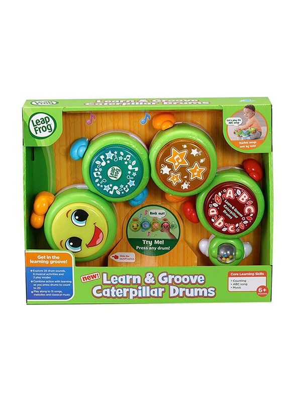 

Leap Frog Learn & Groove Caterpillar Drums, Ages 1+