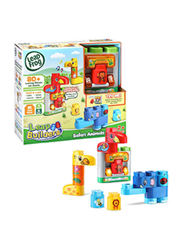 

LeapFrog Block Play Wild Animal, 16 Pieces, Ages 2+