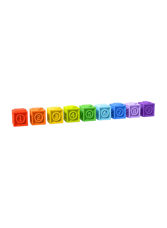 

Bright Starts Kaleidocubes Stacking Blocks, 9 Pieces, Ages 3+ Months