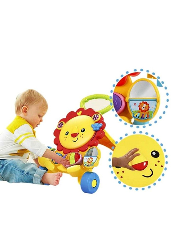 Lorelli Toys Lion Activity Baby Walker, Multicolour