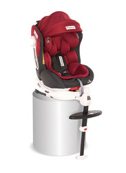 Lorelli Pegasus Isofix Convertible Car Seat, Red & Black