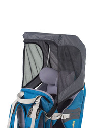 Little Life Child Carrier with Sun Shade, Blue/Grey