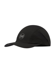 Buff R-Solid Run Cap for Men, One Size, Black