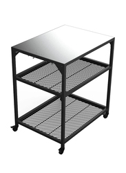 Ooni UK Modular Table, Medium, Silver/Black