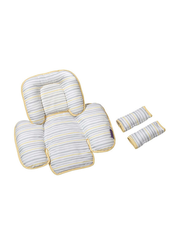 

Clevamama Cleva Foam Head, Neck & Body Support, Grey/Yellow
