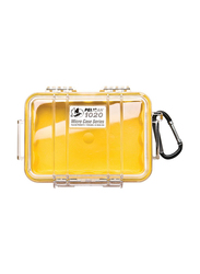 Pelican 1020 WL/WI Micro Case, Clear Yellow