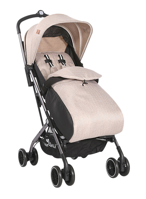 Lorelli Premium Helena Baby Stroller, Dark Beige
