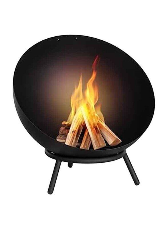 

Bad Axe The Fireball Firepit, Black