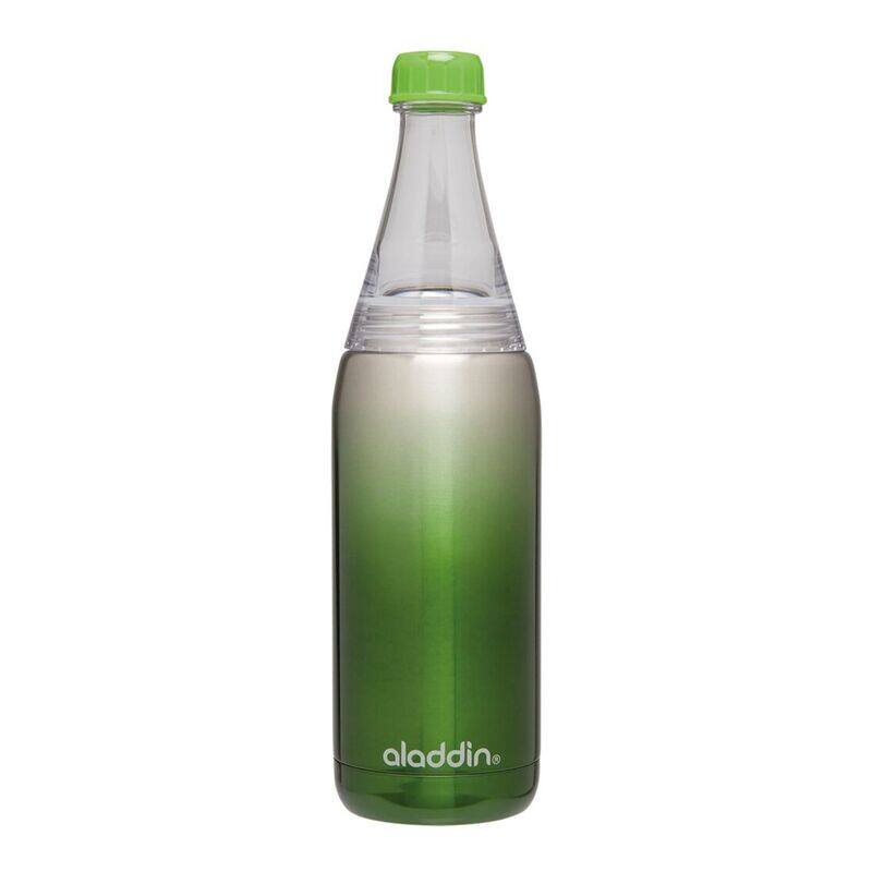 

Aladdin 600ml Fresco Stainless Steel Vacuum Twist & Go Bottle, Green