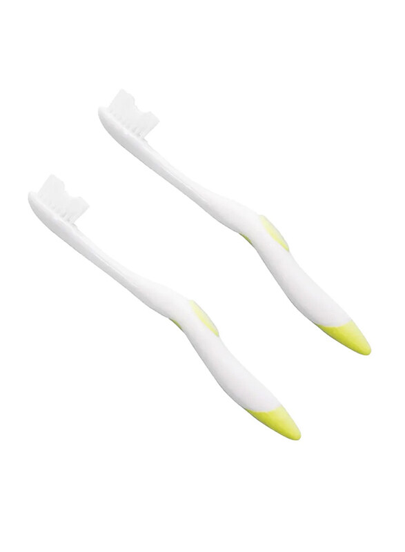 

Moon 2-Pieces Toddler Toothbrush for Kids