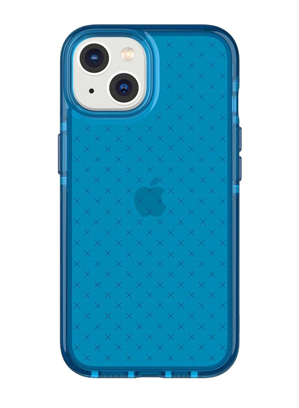 

NA Tech21 Apple iPhone 14 Magsafe Evo Check Mobile Phone Case Cover, Blue