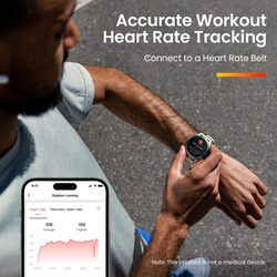 Amazfit Cheetah Pro Runners Smart WatchAI Running Coach GPS14Day Battery PacerHeart Rate