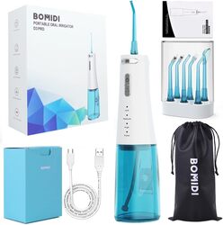 Bomidi D3PRO Portable Dental IPX7White Blue