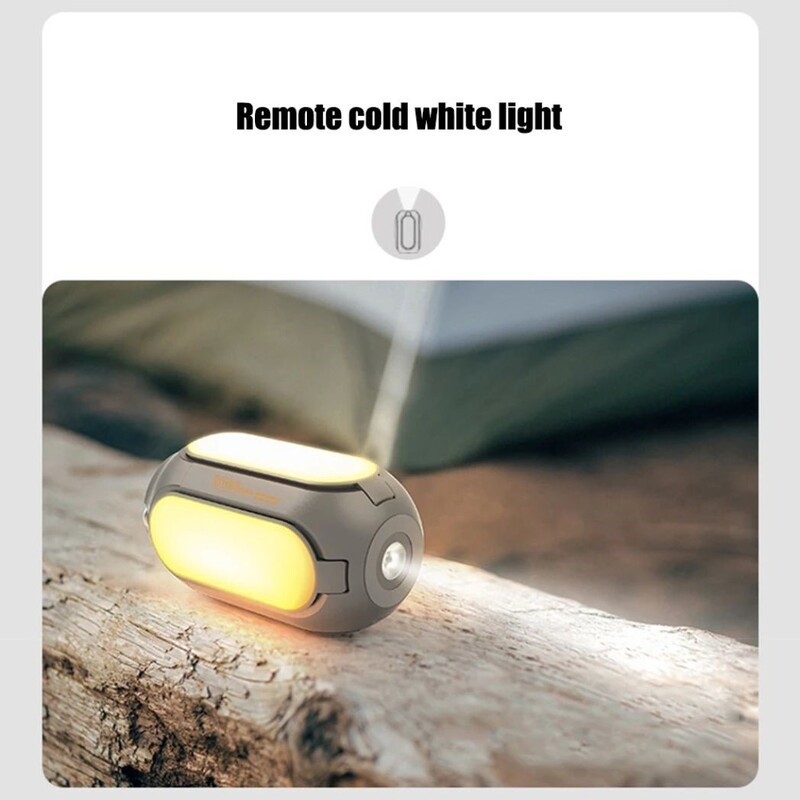 8000mAh Foldable LED Camping Lantern Power Bank 6 Mode Hanging