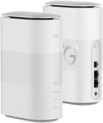 ZTE 5G CPE MC801AUnlocked 5G WiFi Home RouterFast WiFi 6 Up to 38GbpsPremium Design with Low Power ConsumptionUK PlugUK Warranty One Size
