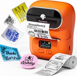 Phomemo M110 Portable Thermal Bluetooth Label Makers Orange