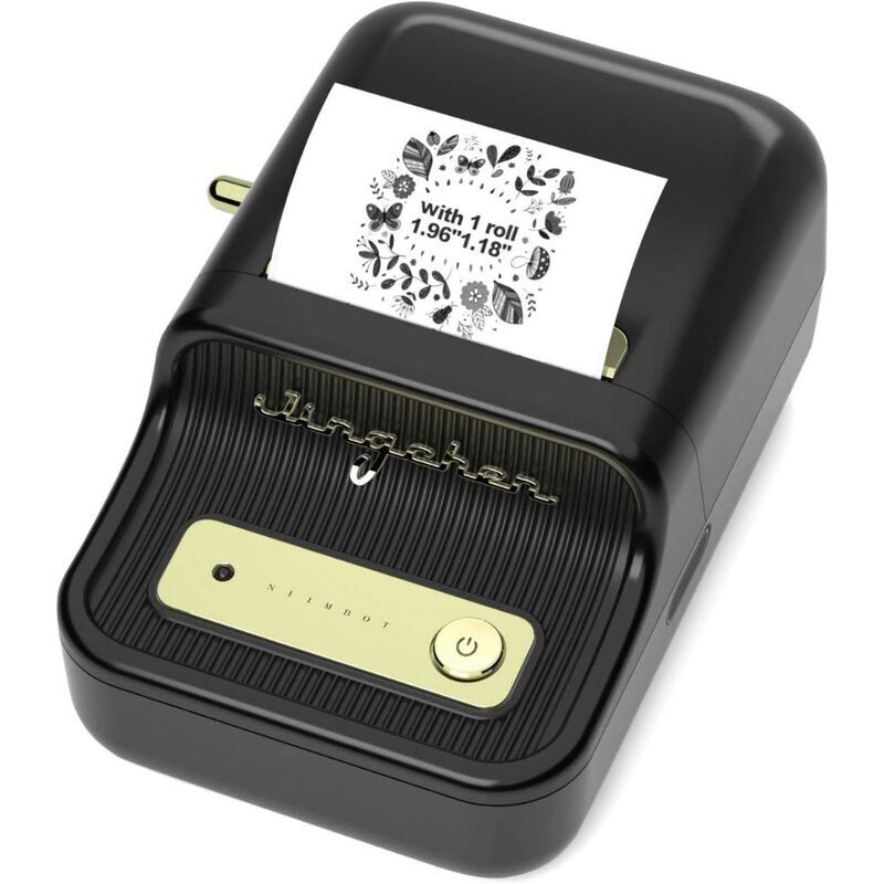 NIIMBOT B21 Label Maker Printer Black