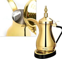 GA-C81839G Gulf Dalla Arabic Tea Coffee Maker 1000 ML Gold