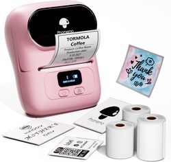 Phomemo M110 Portable Thermal Bluetooth Label Makers Pink