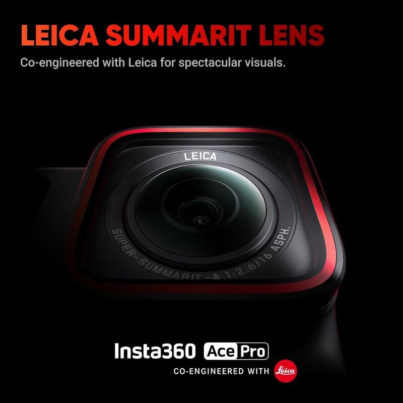 كاميرا الحركة Insta360 Ace Pro المقاومة للماء