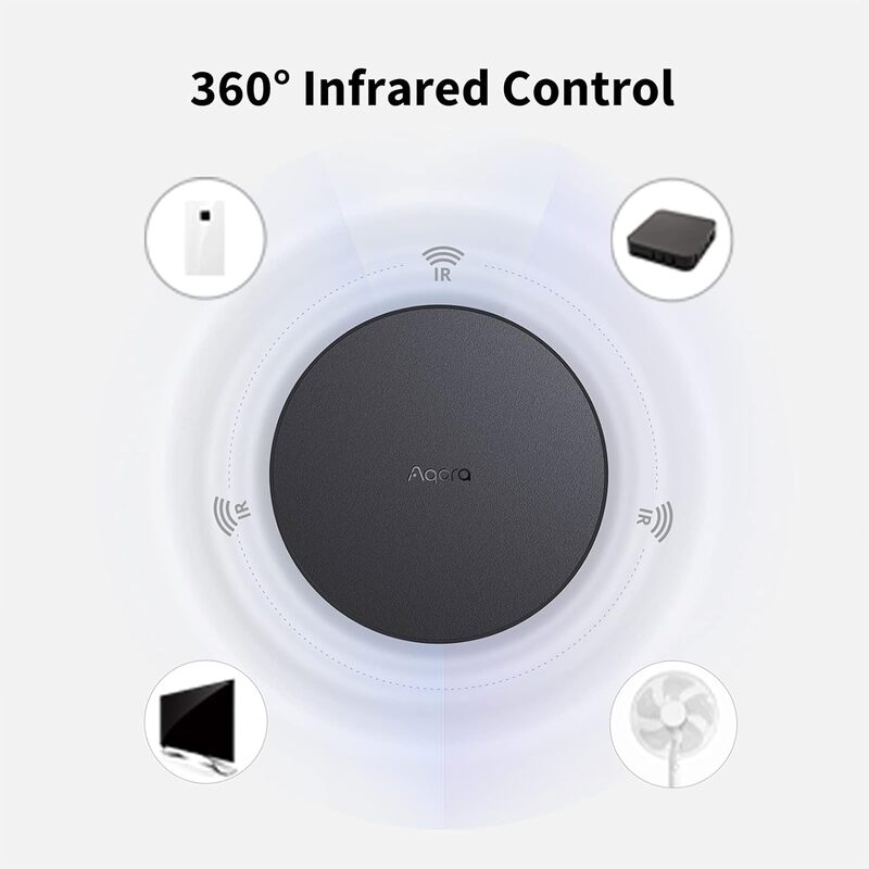 HM2-G01 Aqara Hub M2 Smart Home Center Zigbee 30 Support Up to 128 Devices 360