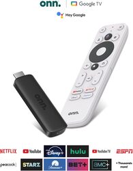 ONN Android TV 2K FHD Streaming Stick Black (New Version)