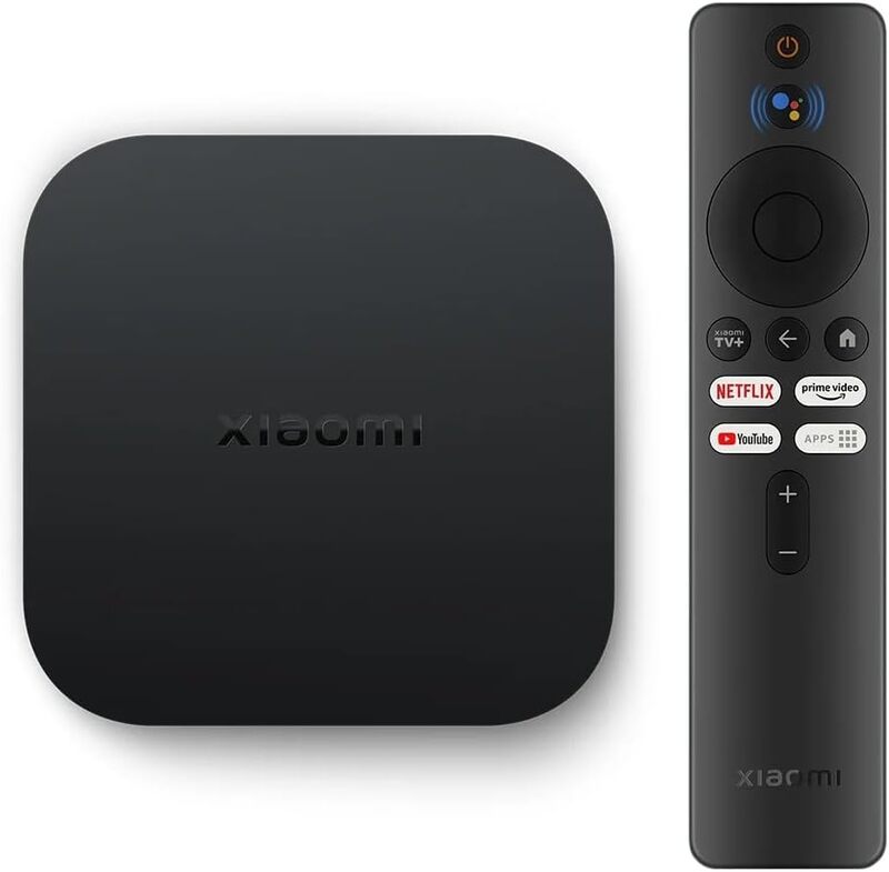 Mi Box S, Smart TV Box, Intelligent 4K Ultra HD Media Player, work with Projector, TVs & Mobile Phones, powered by Android 8.1