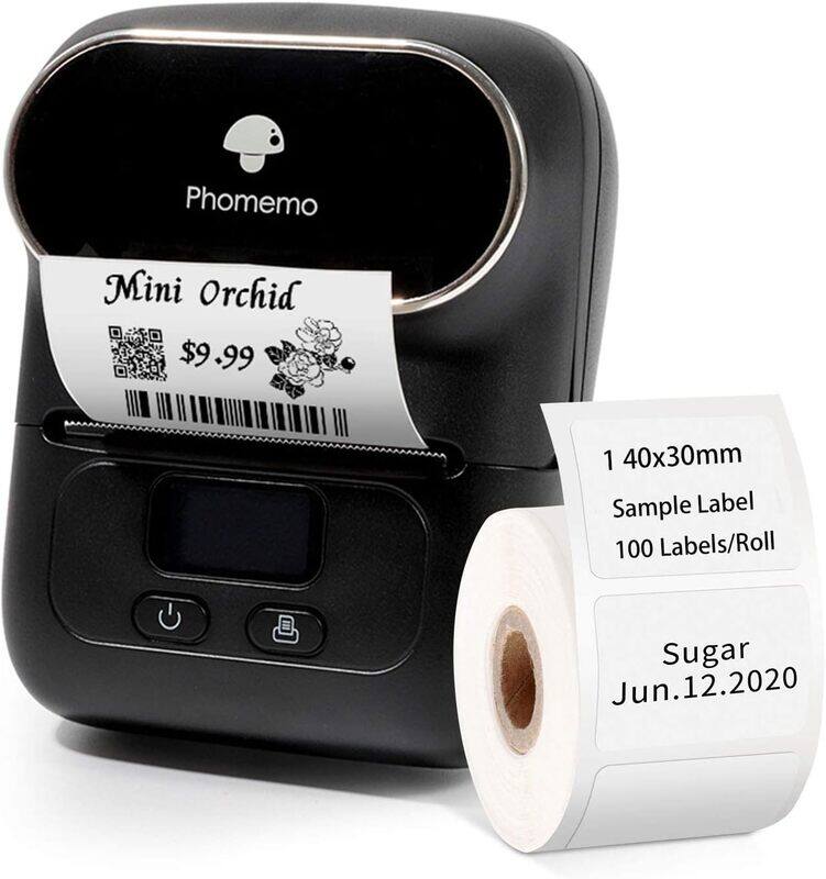 

Phomemo M110 Portable Thermal Bluetooth Label Makers Black