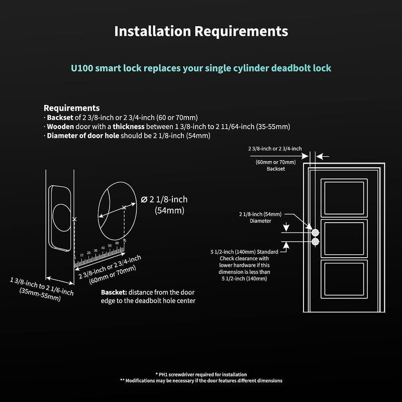 Aqara Smart Lock U100 Kit