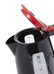 Mebashi 1.7L Electric Kettle, 2200W, ME-KT1108PW, Black/Red