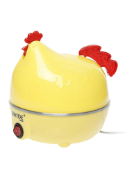 Kitchen & Home Deals Portable Egg Cooker, 360W, Yellow/Red