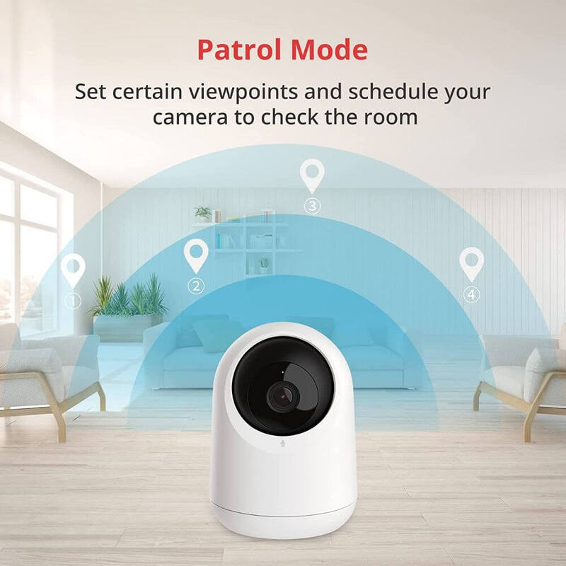 SwitchBot Pan Tilt Cam Indoor Camera 360degree 1080P Smart WiFi 24G