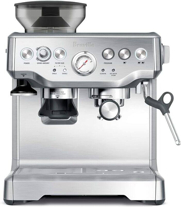 

Breville Barista Express Espresso Machine Brushed Stainless Steel Silver