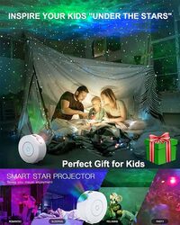 Star ProjectorLED Galaxy Projector Light with APP Control16 Colors RGB Dimming Nebula Night Light with Timing Function