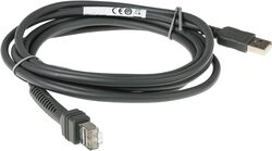 ZEBRA DS2208-SR Barcode Scanner with USB Cable, Corded, 1D/2D Imager, General Purpose, Scanner ONLY, Handheld, Standard Range, Black - JTTANDS