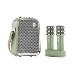 Divoom Songbird Sound Set Karaoke Bluetooth Speaker With Dual Mics