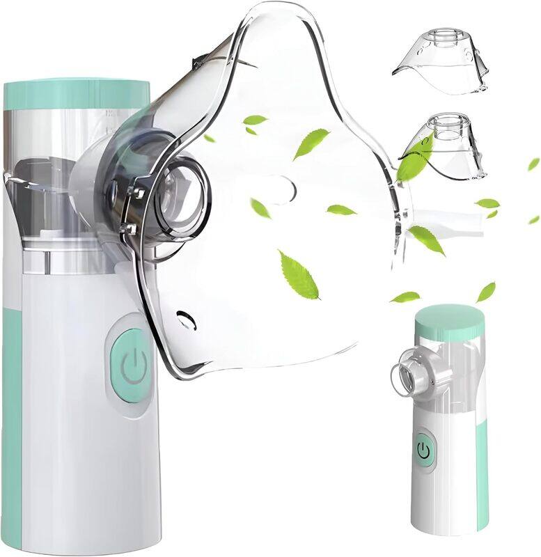 

Generic Portable Nebulizer Mini Vaporizers Machine Handheld Atomizers for Adults and Children Travel Nebulizer Steam Inhalator