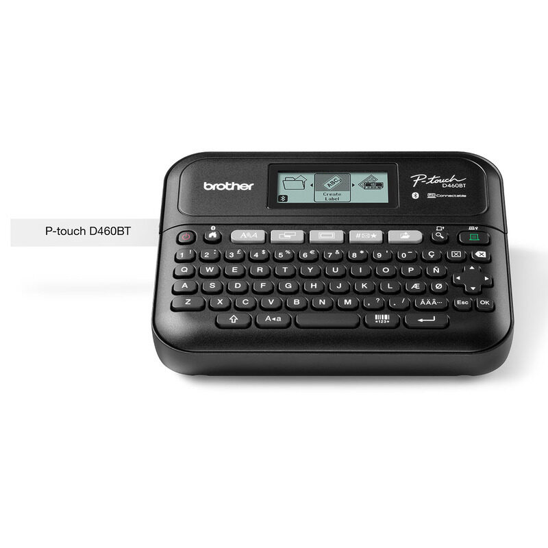 

Brother PT-D460BT Desktop Bluetooth and PC Connectable Label Printer