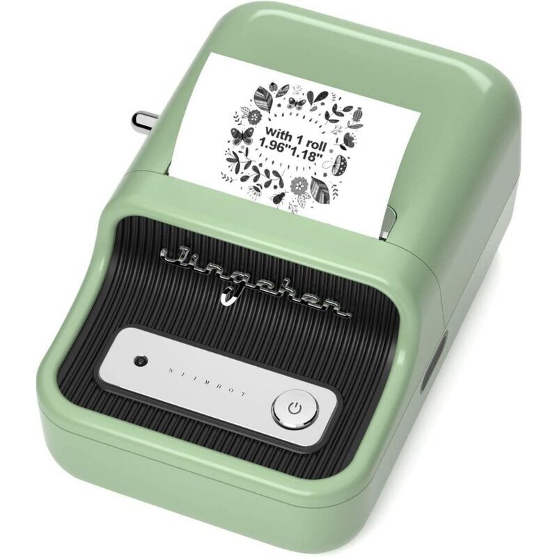 NIIMBOT B21 Label Maker Printer Green