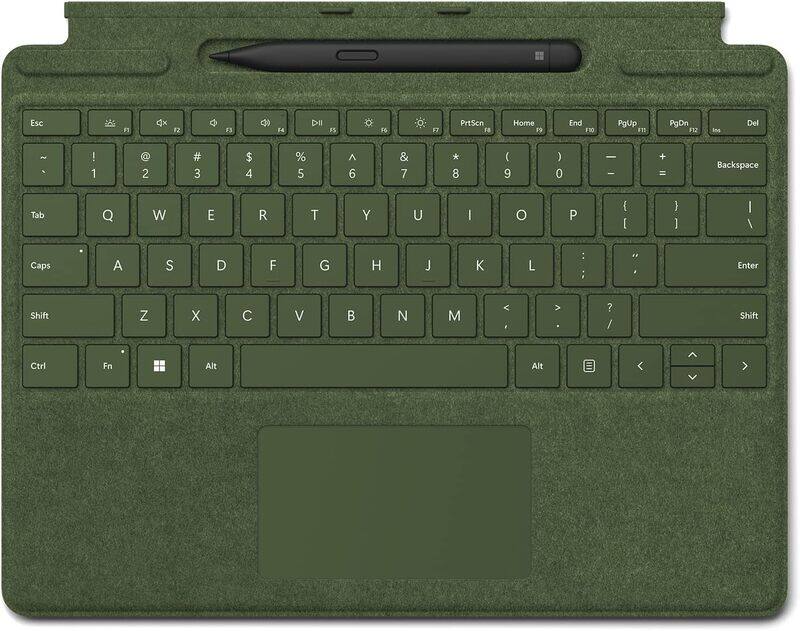 

Microsoft Surface Pro Signature Keyboard with Slim Pen 2 Bundle, Forest Colour