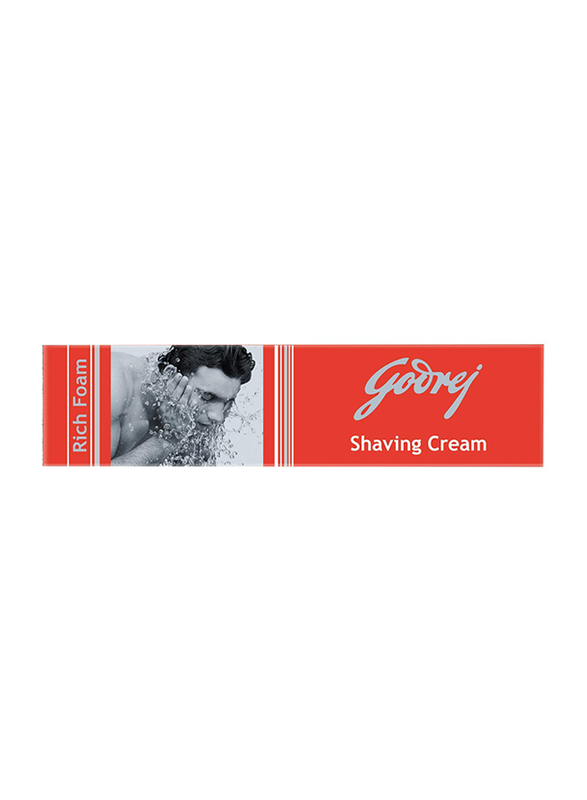 Godrej Rich Foam Shaving Cream with 30% Extra, 60gm