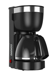 Daewoo 1.25L Coffee Machine, 800W, DCM1302B, Black/Silver
