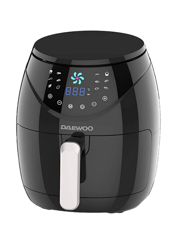 

Daewoo 4L Digital Air Fryer with Rapid Air Circulation Technology, 1500W, DAF8020, Black