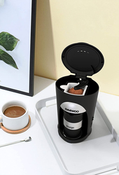 Daewoo 0.3L Portable Coffee Machine, 500W, DCM9010, Black/Silver