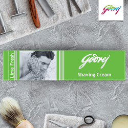 Godrej Lime Fresh Shaving Cream with 30% Extra, 60gm
