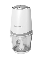 Daewoo 600ml Food Chopper with Glass Bowl, 500W, DFC2050, White