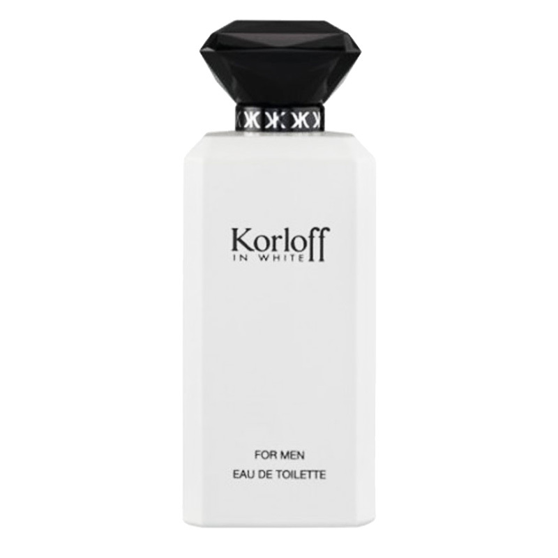 Korloff In White Eau de Toilette For Men Korloff