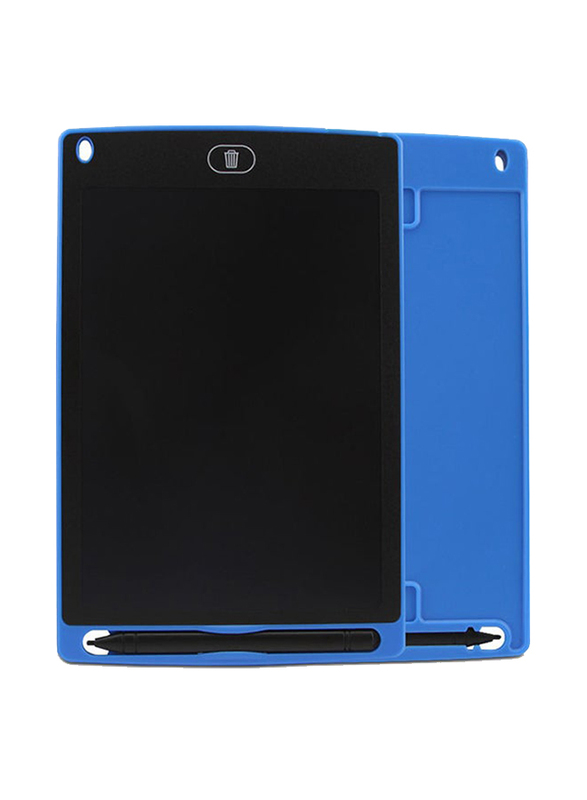 8.5-inch Portable LCD Writing Tablet with Stand and Replaceable Battery, Blue